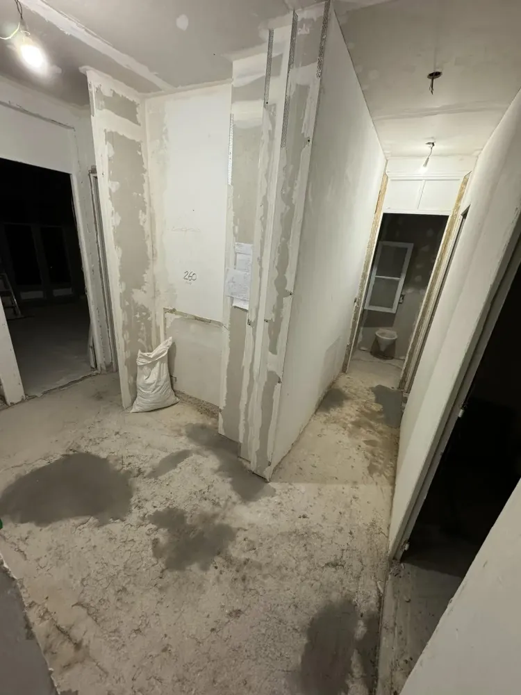 Chantier rénovation appartement