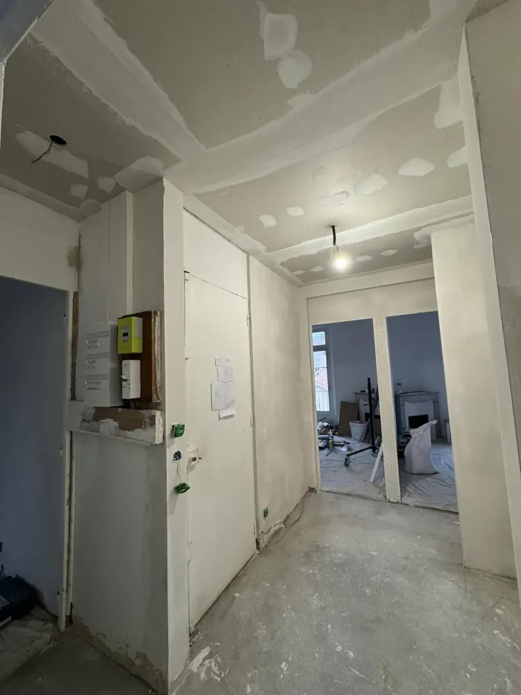 Chantier rénovation appartement