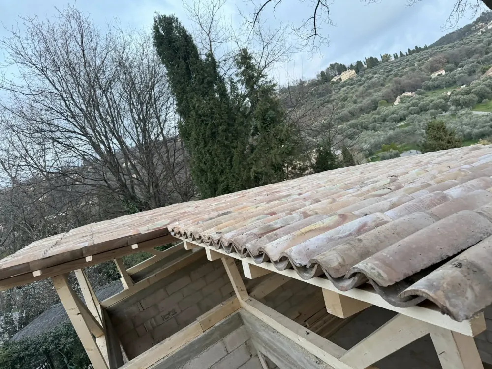 Chantier construction garage